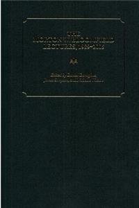 Morton W. Bloomfield Lect. 1989-2005 Hb