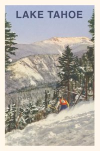 Vintage Journal Skier, Lake Tahoe
