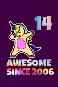 Dabbing Unicorn Awesome Since 2009 11th Birthday