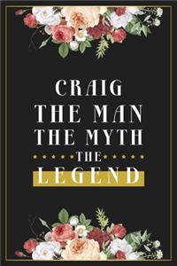 Craig The Man The Myth The Legend
