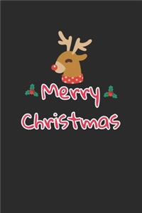 Merry Christmas and happy new year journal notebook