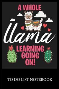 A Whole Llama Learning Going On!