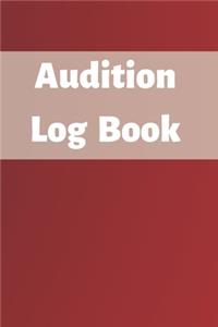 Audition Log Book