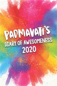 Padmavati's Diary of Awesomeness 2020