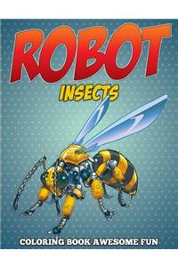 Robot Insects Coloring Book