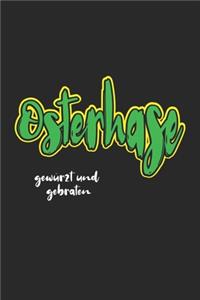 Osterhase gewürzt und gebraten