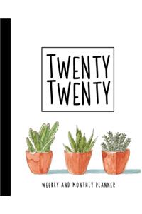 Weekly And Monthly Planner