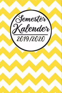 Semester Kalender 2019 / 2020