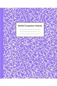 Marbled Composition Notebook