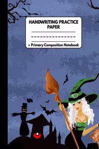 Handwriting Practice Paper Primary Composition Notebook