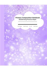 Primary Composition Notebook Handwriting Practice Paper