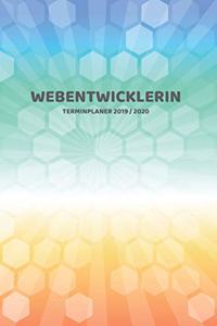 Webentwicklerin Terminplaner 2019 2020