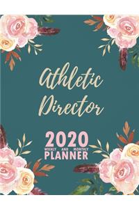 Athletic Director 2020 Weekly and Monthly Planner