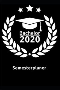 Bachelor 2020 Semesterplaner