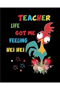 Teacher life got me feelings hei hei