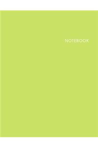 Notebook Lime Cover