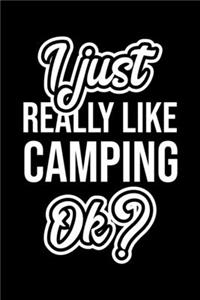 I Just Really Like Camping Ok?