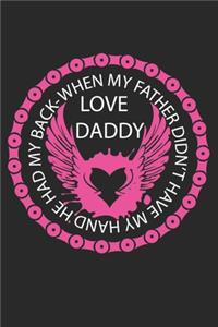 Love Daddy When My Father Didn't Have My Hand He Had My Back