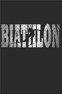 Biathlon Notizbuch