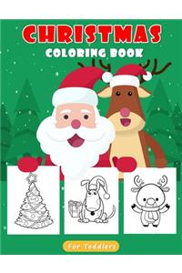 Christmas Coloring Book For Toddlers