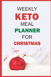 Weekly Keto Meal Planner For Christmas