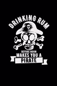 Drinking rum pirate