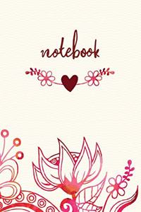 Pretty Bohemian Art Journal for Girls 6X9