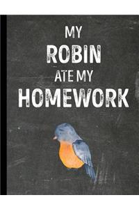 My Robin Ate My Homework