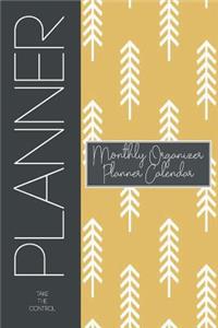 Monthly Organizer Planner Calendar