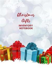 Christmas Gifts Inventory Notebook