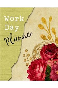 Work Day Planner