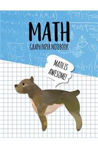 Math Graph Paper Notebook