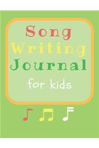 Songwriting Journal for Kids