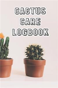 Cactus Care Logbook