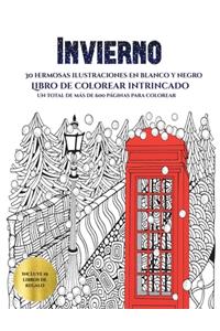 Libro de colorear intrincado (Invierno)
