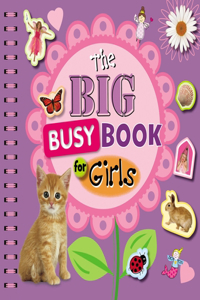 The Big Busy Book for Girls [With Sticker(s) and Stencils]