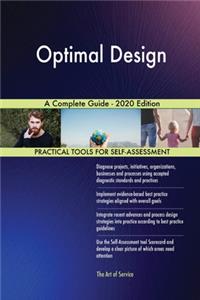 Optimal Design A Complete Guide - 2020 Edition