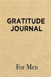 Gratitude Journal for Men