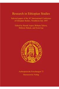 Research in Ethiopian Studies