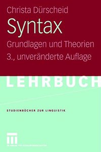 Syntax: Grundlagen Und Theorien