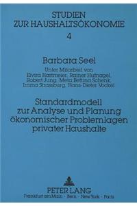 Standardmodell Zur Analyse Und Planung Oekonomischer Problemlagen Privater Haushalte