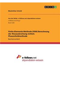 Finite-Elemente-Methode (FEM) Berechnung der Rissausbreitung mittels Phasenfeldmethode