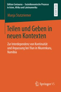 Teilen Und Geben in Neuen Kontexten