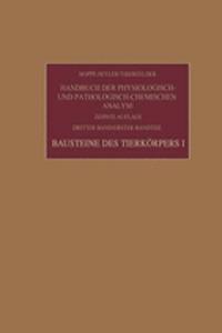 Bausteine Des Tierkörpers I