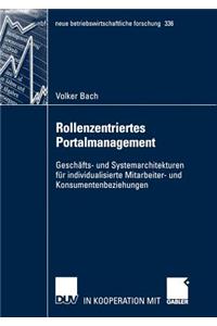 Rollenzentriertes Portalmanagement