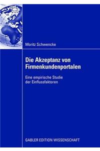 Die Akzeptanz Von Firmenkundenportalen
