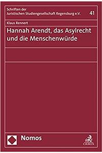 Hannah Arendt, Das Asylrecht Und Die Menschenwurde