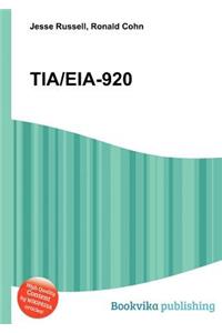 Tia/Eia-920