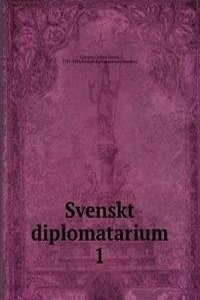 Svenskt diplomatarium