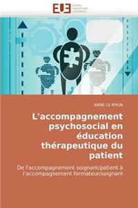 L'accompagnement psychosocial en éducation thérapeutique du patient